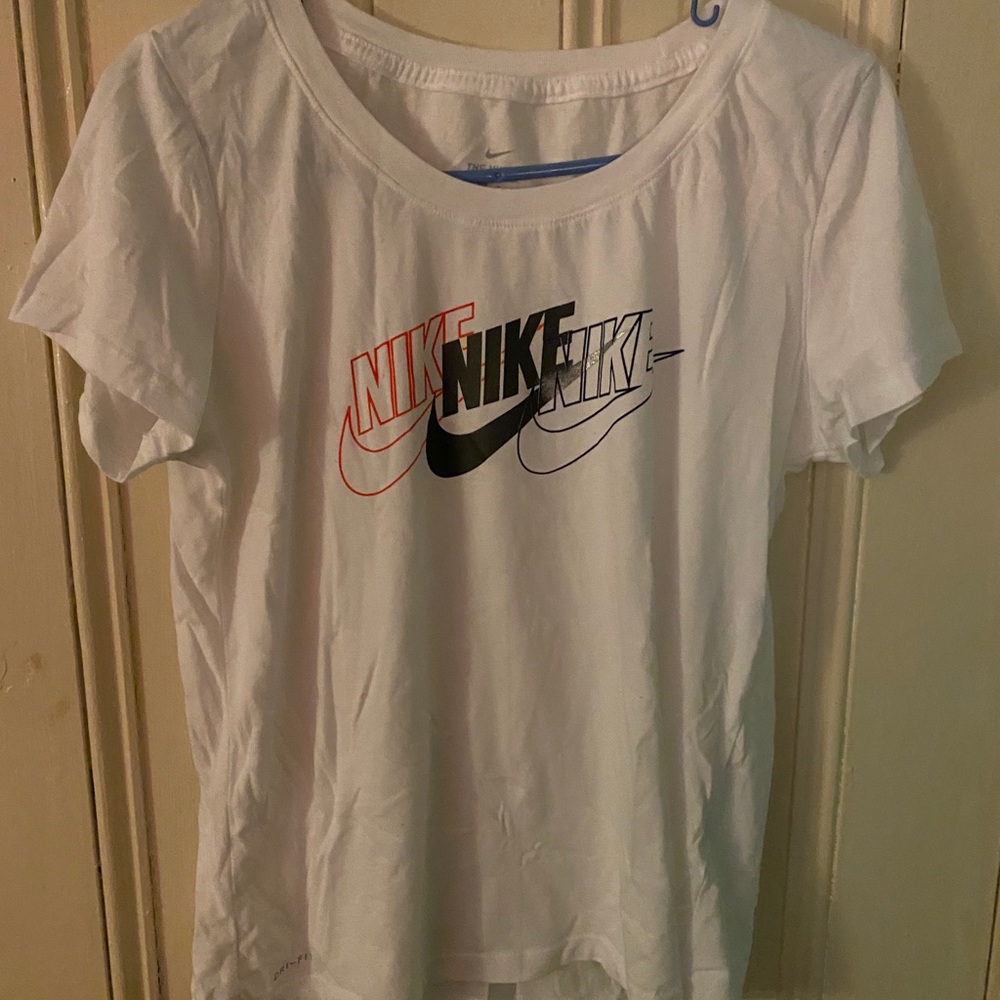 Nike Logo White T-Shirt